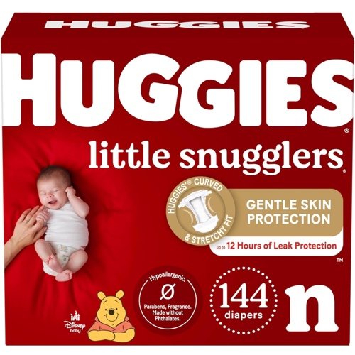 Huggies little snugglers taille N (144)