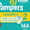 Pampers swaddlers taille 2 (144)