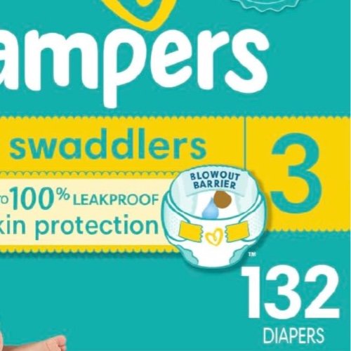 Pampers swaddlers taille 3 (132)