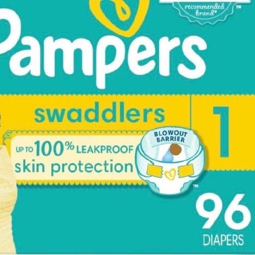 Pampers swaddlers taille 1 (96)