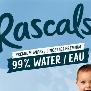 Rascal and friend lingette 99% eau