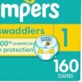 Pampers swaddlers taille 1 (160)