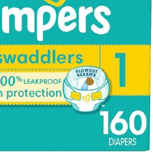 Pampers swaddlers taille 1 (160)